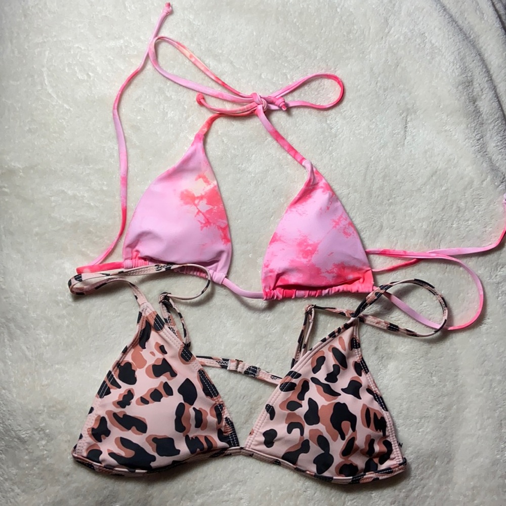 2 Pack Bundle - SHEIN Bathing Suit Tops